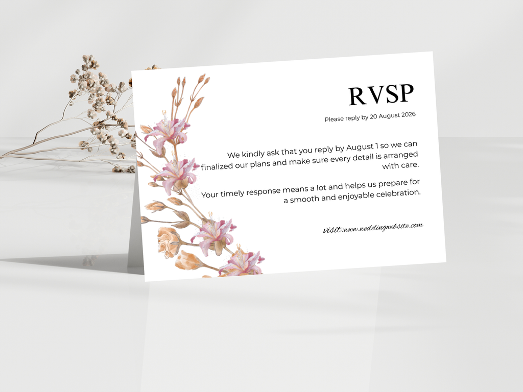 Wedding Invitation Bundle, RSVP, Thank You Card, Table Card, Menu Card, Reception Card, Details Card. Wedding Bottle Label. WI280