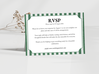 Wedding Invitation Set, RSVP, Wedding Details, Wedding Bottle Label Template, WI289