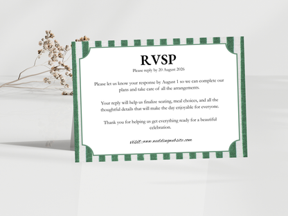 Wedding Invitation Bundle, RSVP, Menu Card, Reception Card, Details Card. Wedding Bottle Label. WI290