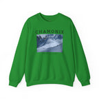 Chamonix Sweatshirt, Chamonix Sweater, Alpine Style Sweatshirt, Ski Sweatshirt Unisex