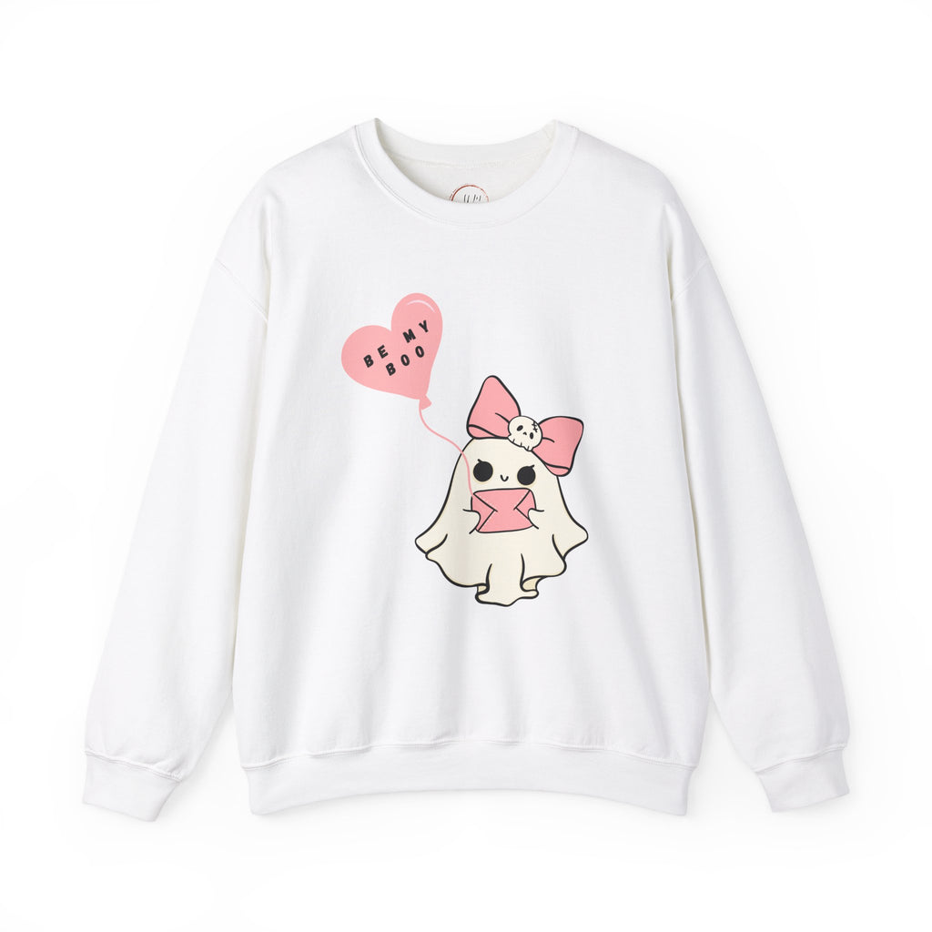 Be My Boo Sweatshirt, Valentines Day Sweatshirt, Unisex Crewneck Sweatshirt , Ghost Sweater, XOXO Sweatshirt