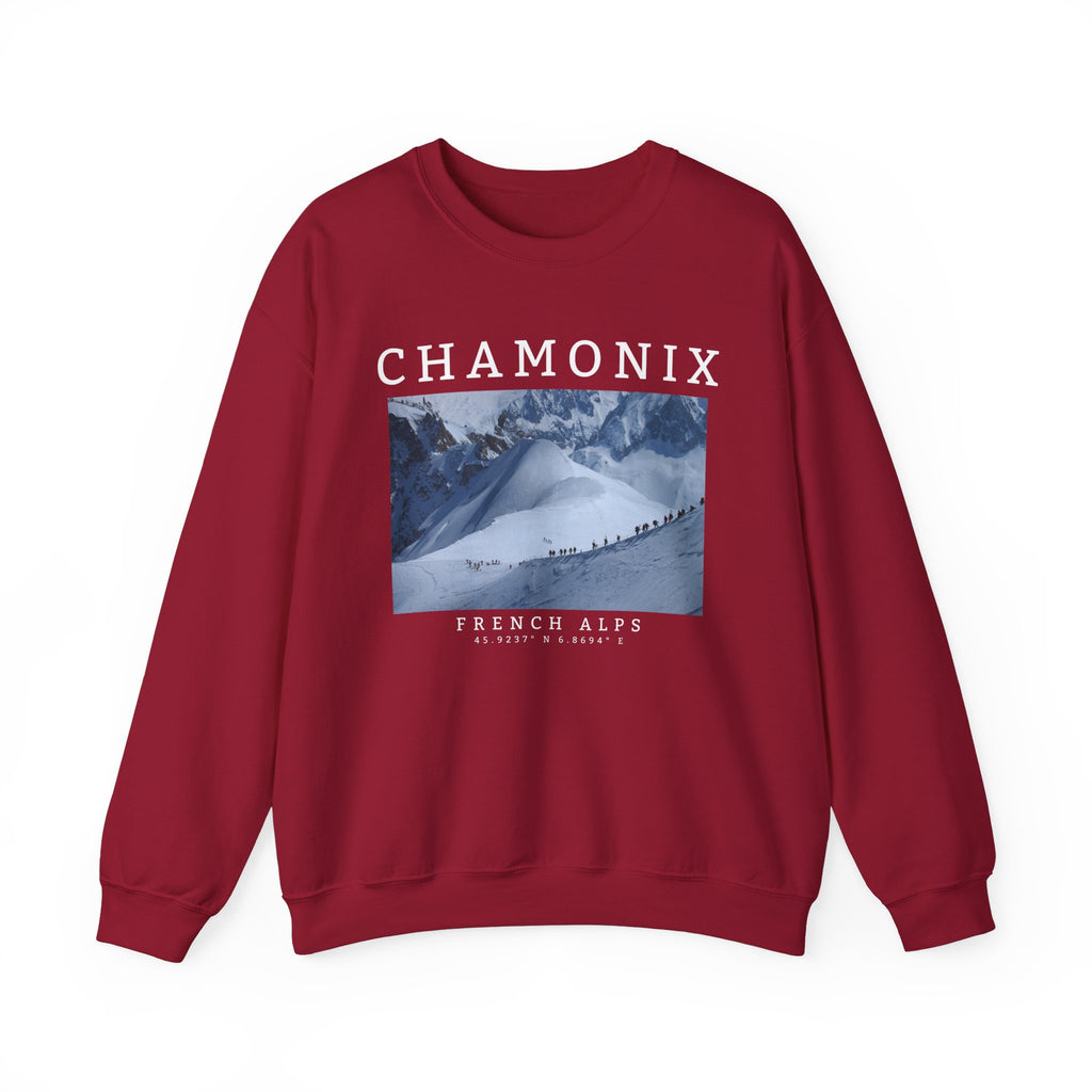 Chamonix Sweatshirt, Chamonix Sweater, Alpine Style Sweatshirt, Ski Sweatshirt Unisex, trendy gift, Alpine ski, Ski resort