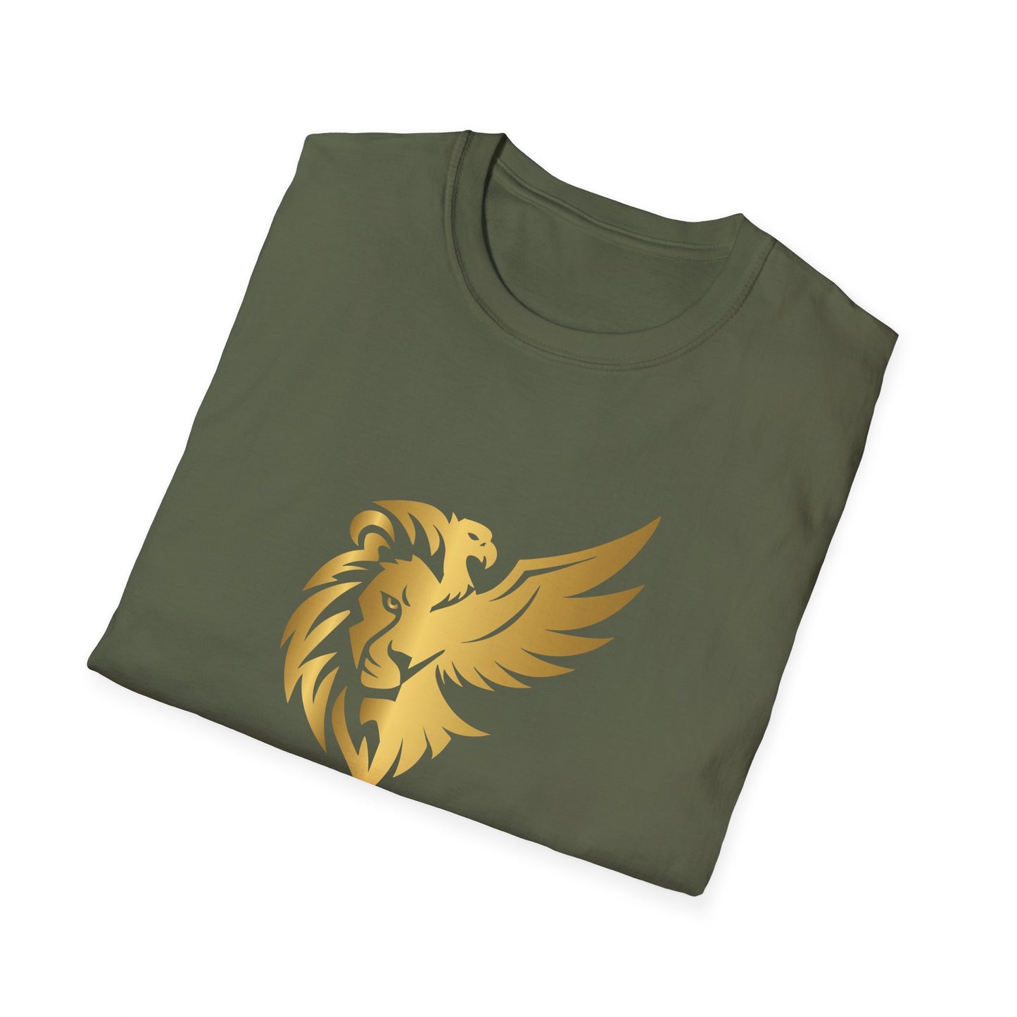 Majestic Lion Wing T-Shirt - Unisex Graphic Tee for Animal Lovers and Adventurers