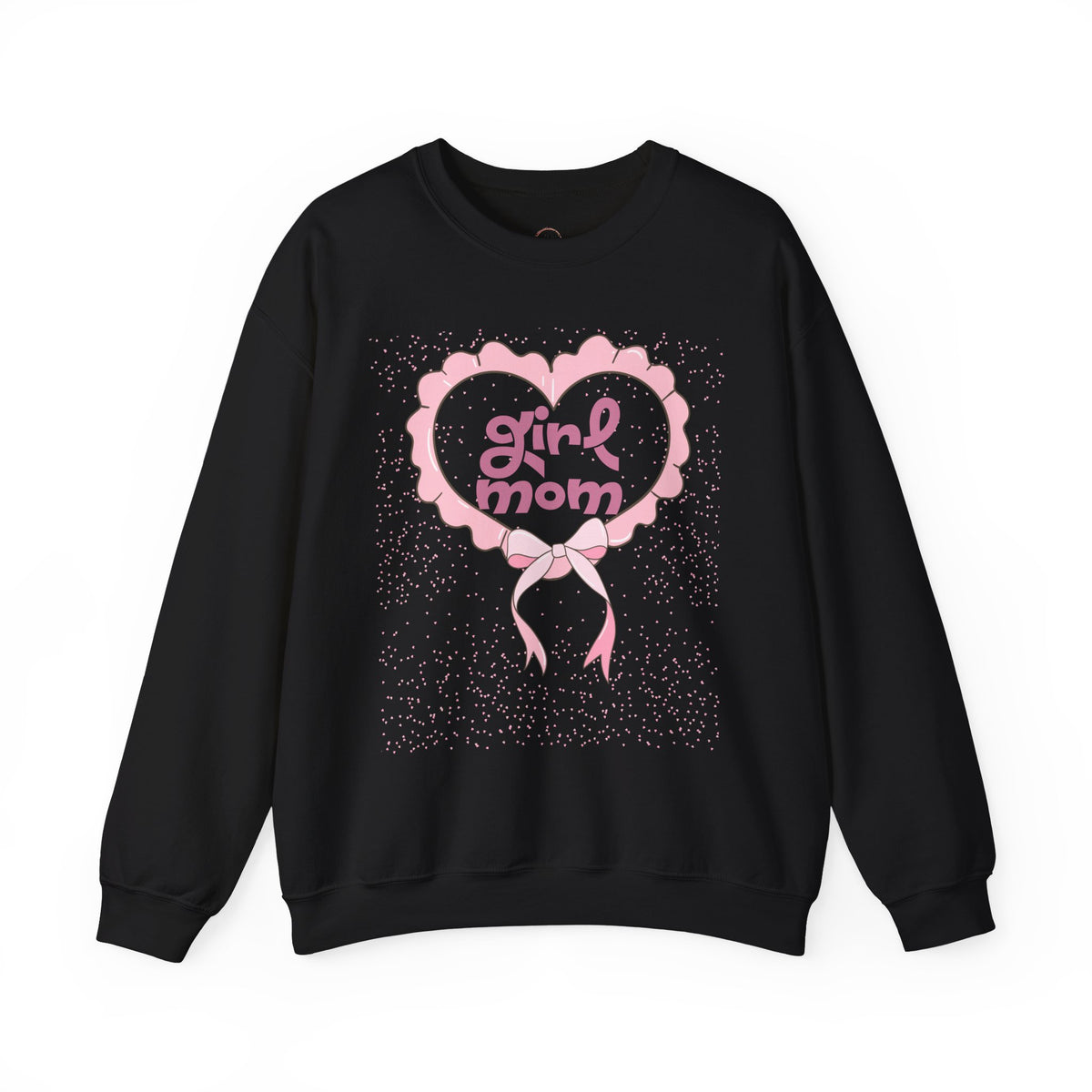 Girl Mom Sweatshirt, Motherhood Gift, Mom Life Apparel, Crewneck Jumper,