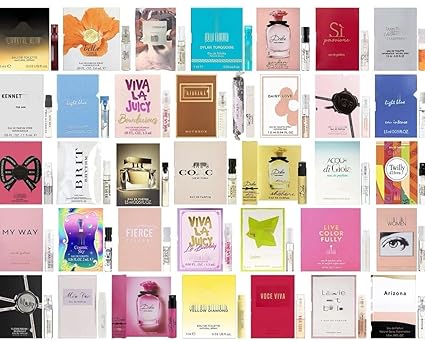 Perfume High End Designer Fragrance Sampler Set for Women - (Pack of 12 Sample Vials)