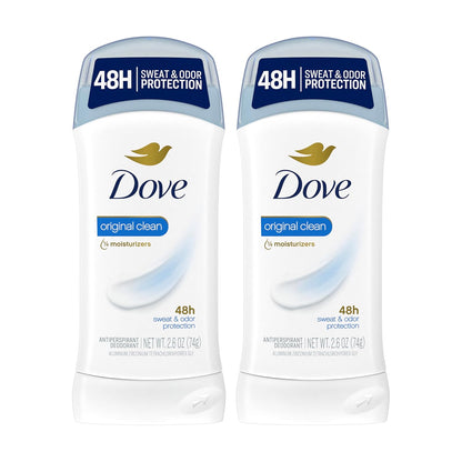 Dove Invisible Solid Antiperspirant Deodorant Stick 2 Count