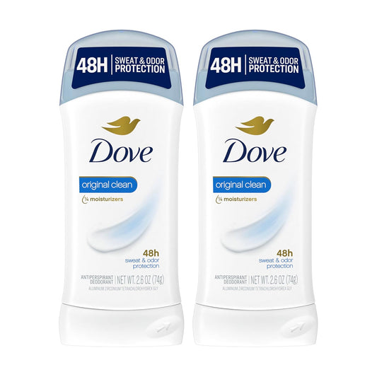 Dove Invisible Solid Antiperspirant Deodorant Stick 2 Count