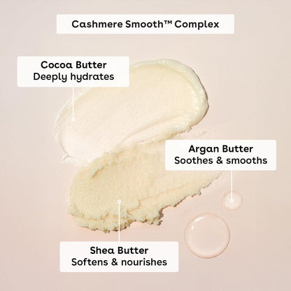 eos Cashmere Shave Oil, Vanilla Cashmere, Soothing Moisturizing, Prevents Irritation and Razor Burn, Bikini Area-Approved, Body Care, 6 fl oz