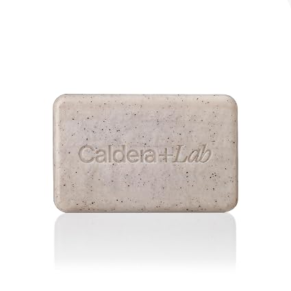 Caldera + Lab The Body Bar Exfoliating Soap– Certified, Vegan, Exfoliating and Organic Bar Soap with Antioxidant Botanicals