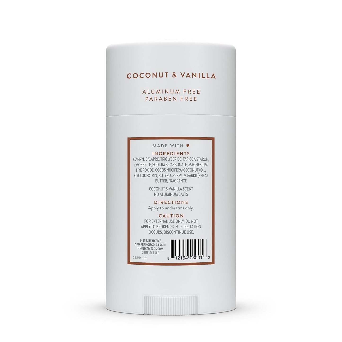 Native Deodorant Contains Naturally Derived Ingredients, 72 Hour Odor Control