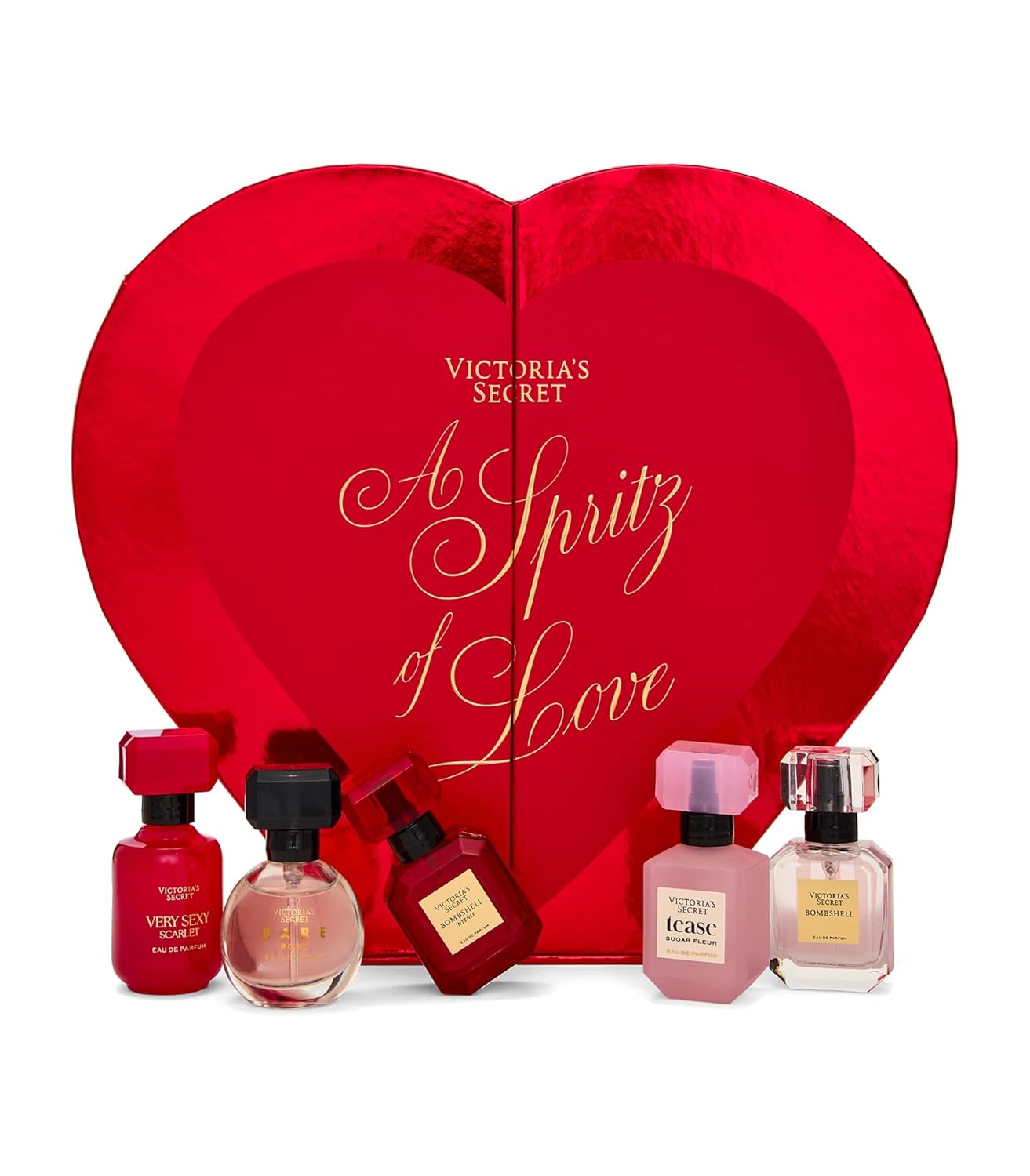 Victoria's Secret Fine Fragrance Discovery Gift Set, 5-Piece Fragrance Giftset