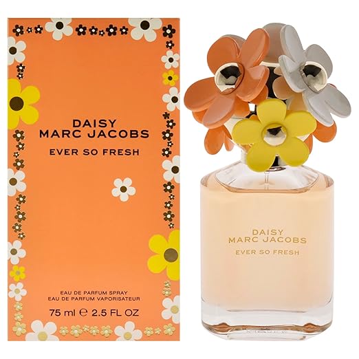 Marc Jacobs Daisy Ever So Fresh Eau de Parfum – Fresh Floral Women's Perfume – With Notes of Mango, Rosewater & Cashmere Woods