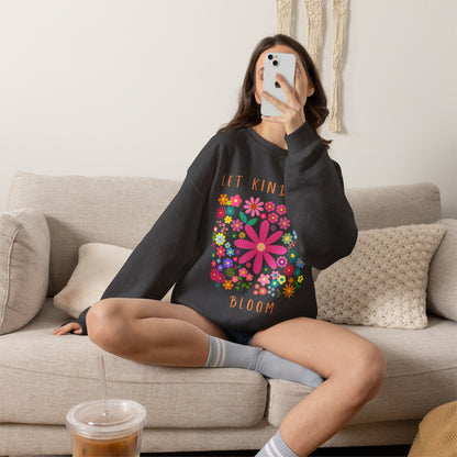 Let Kindness Bloom Crewneck Sweatshirt