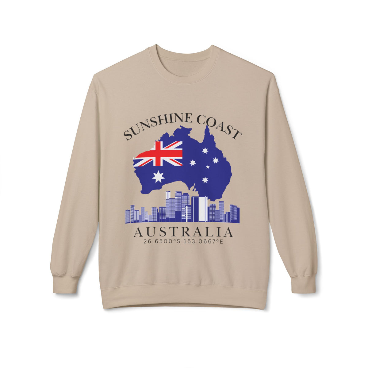 Australia Unisex Midweight Softstyle Fleece Crewneck Sweatshirt