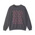 Pink Bow Unisex Sweatshirt, Coquette Aesthetic Jumper, Cute Pullover, Soft Blush