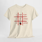 I Can't Flirt I Am Afraid of Women Tee - Funny Tic-Tac-Toe Graphic T-Shirt