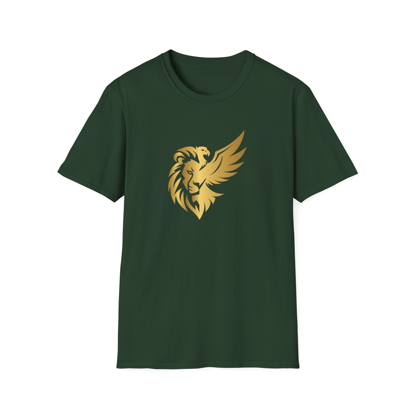 Majestic Lion Wing T-Shirt - Unisex Graphic Tee for Animal Lovers and Adventurers