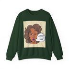 Girl Power Unisex Sweatshirt, Empowering Crewneck Jumper, Inspirational Women's