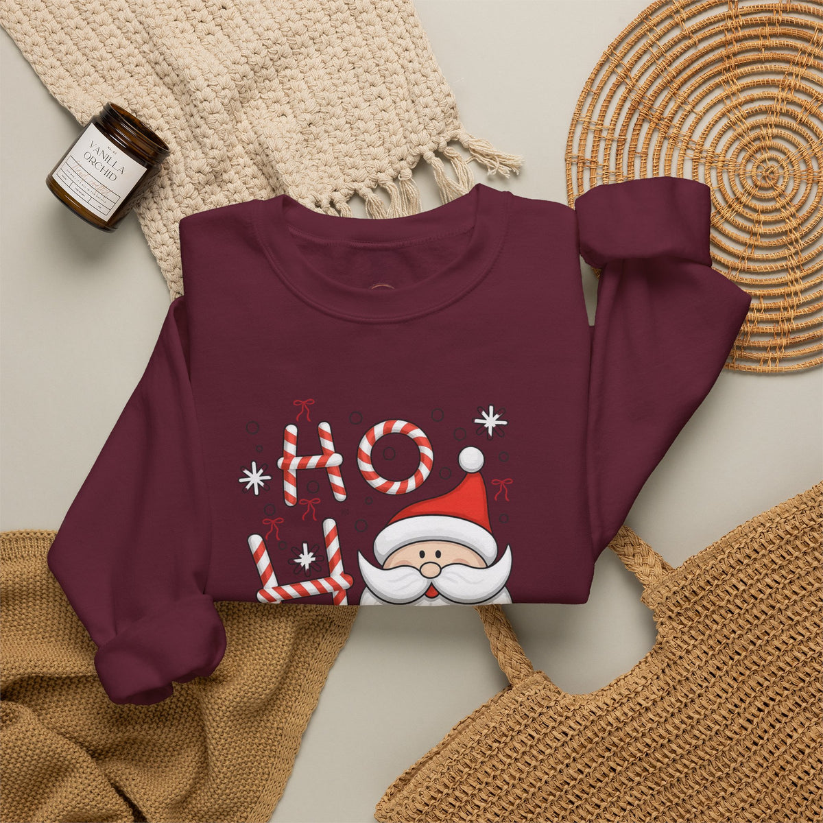 Ho Ho Ho Santa Christmas Sweatshirt