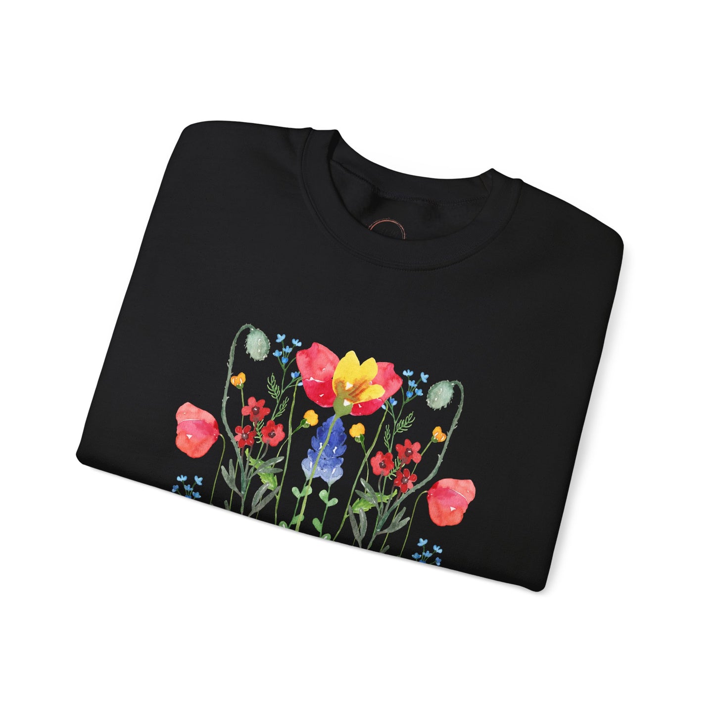 Wild Flowers Unisex Crewneck Sweatshirt