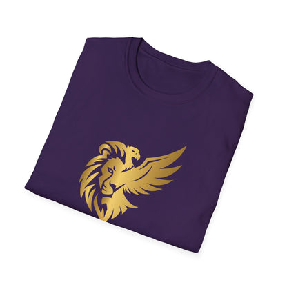 Majestic Lion Wing T-Shirt - Unisex Graphic Tee for Animal Lovers and Adventurers
