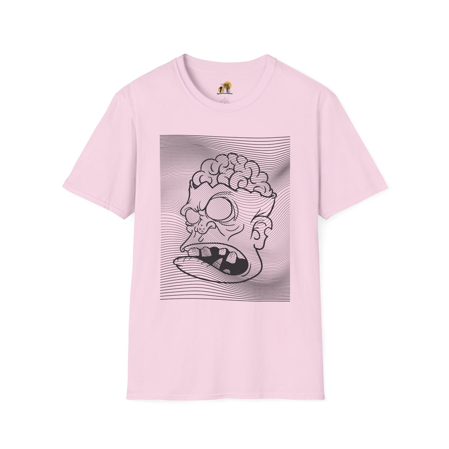 Edgy Graphic T-Shirt for Casual Wear, Funny Humor Design, Great for Gifts & Parties - Unisex Softstyle Tee, Halloween Shirt