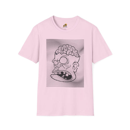 Edgy Graphic T-Shirt for Casual Wear, Funny Humor Design, Great for Gifts & Parties - Unisex Softstyle Tee, Halloween Shirt