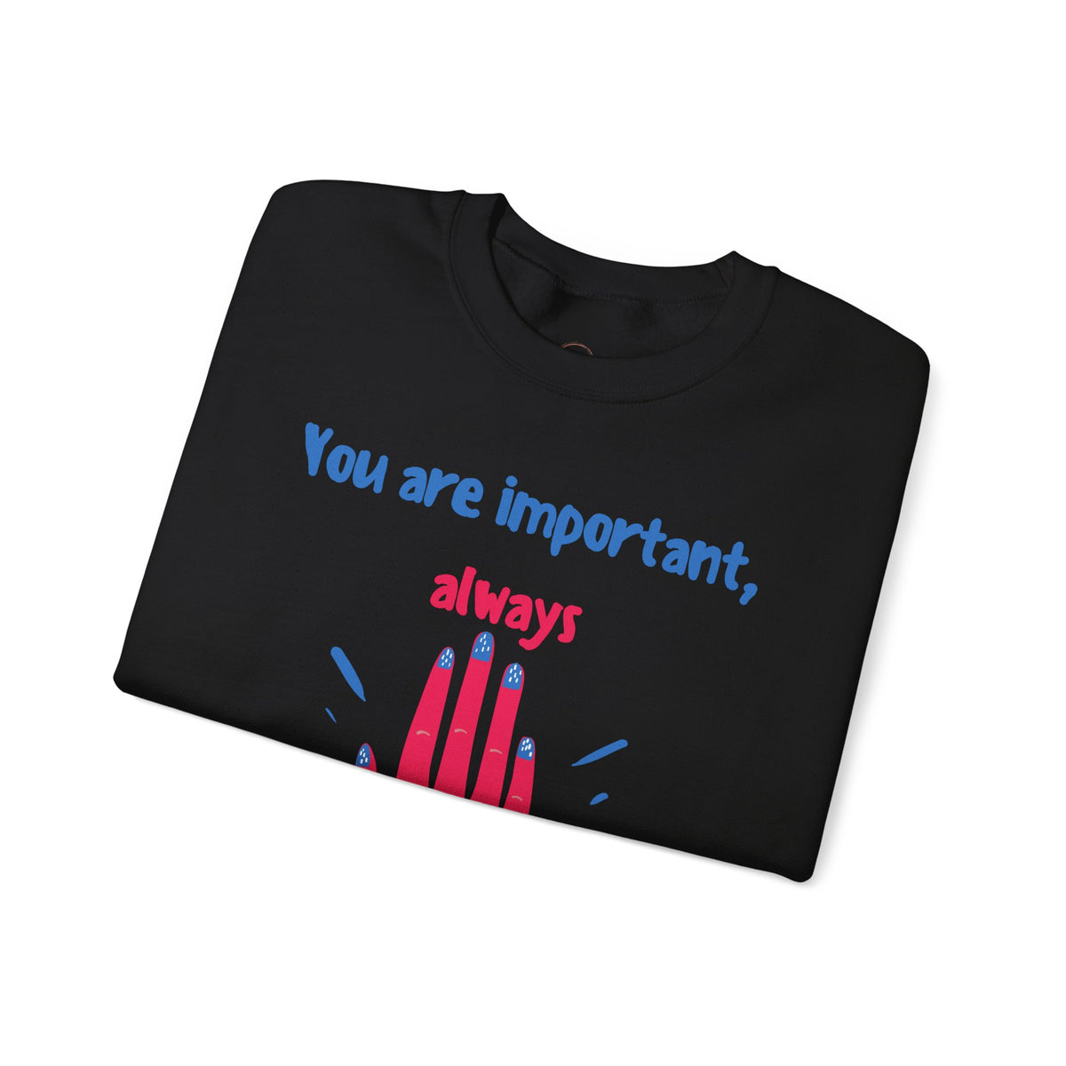 Empowering Crewneck Jumper, Inspirational Women's