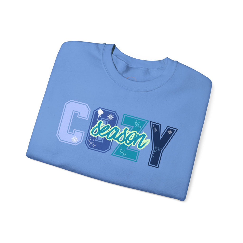 Cozy Season Sweatshirt, Fall Comfort Crewneck Pullover, Autumn Sweater, Unisex