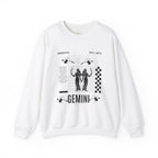 Gemini Zodiac Unisex Sweatshirt, Astrology Crewneck Jumper, Horoscope Pullover
