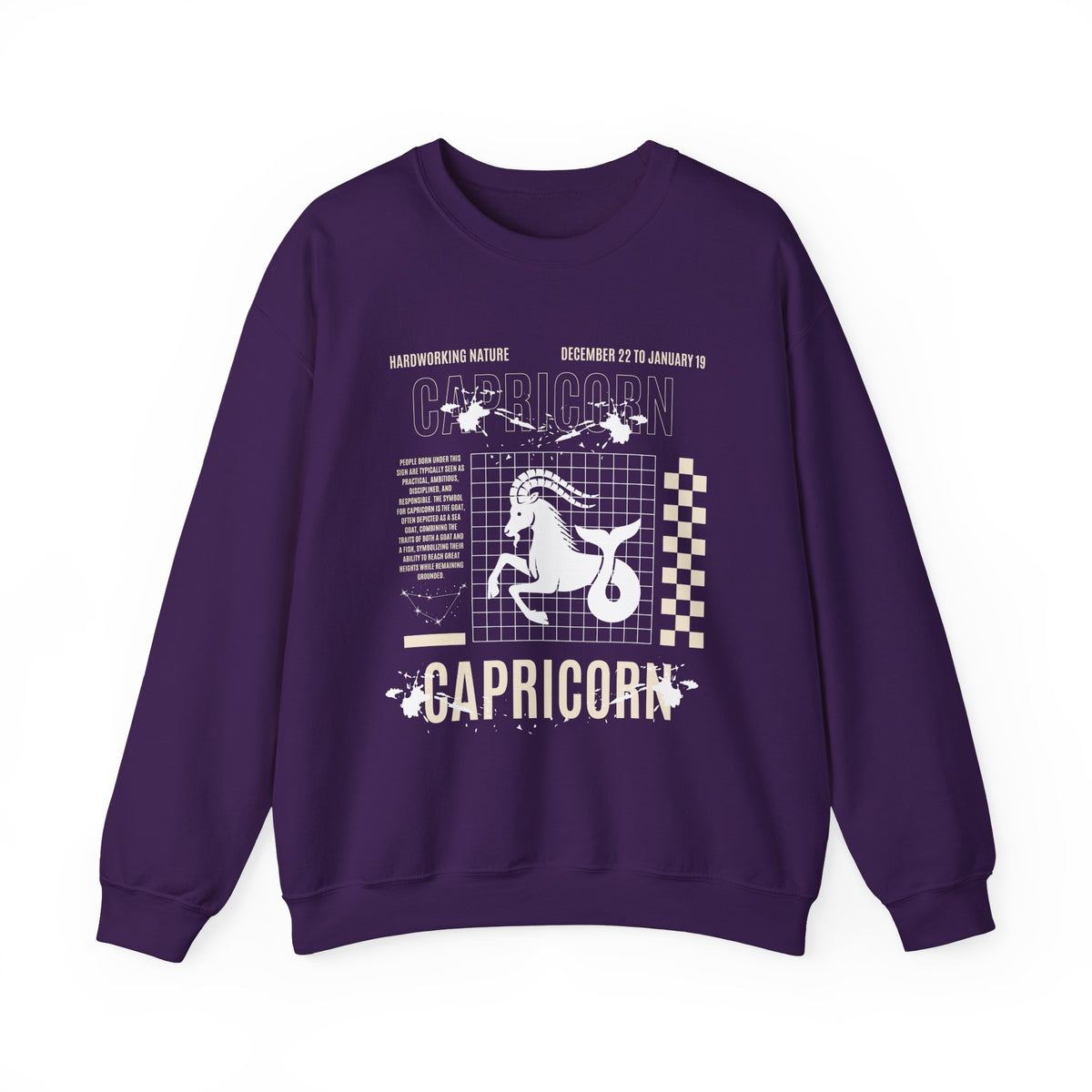 Capricorn Zodiac Unisex Sweatshirt