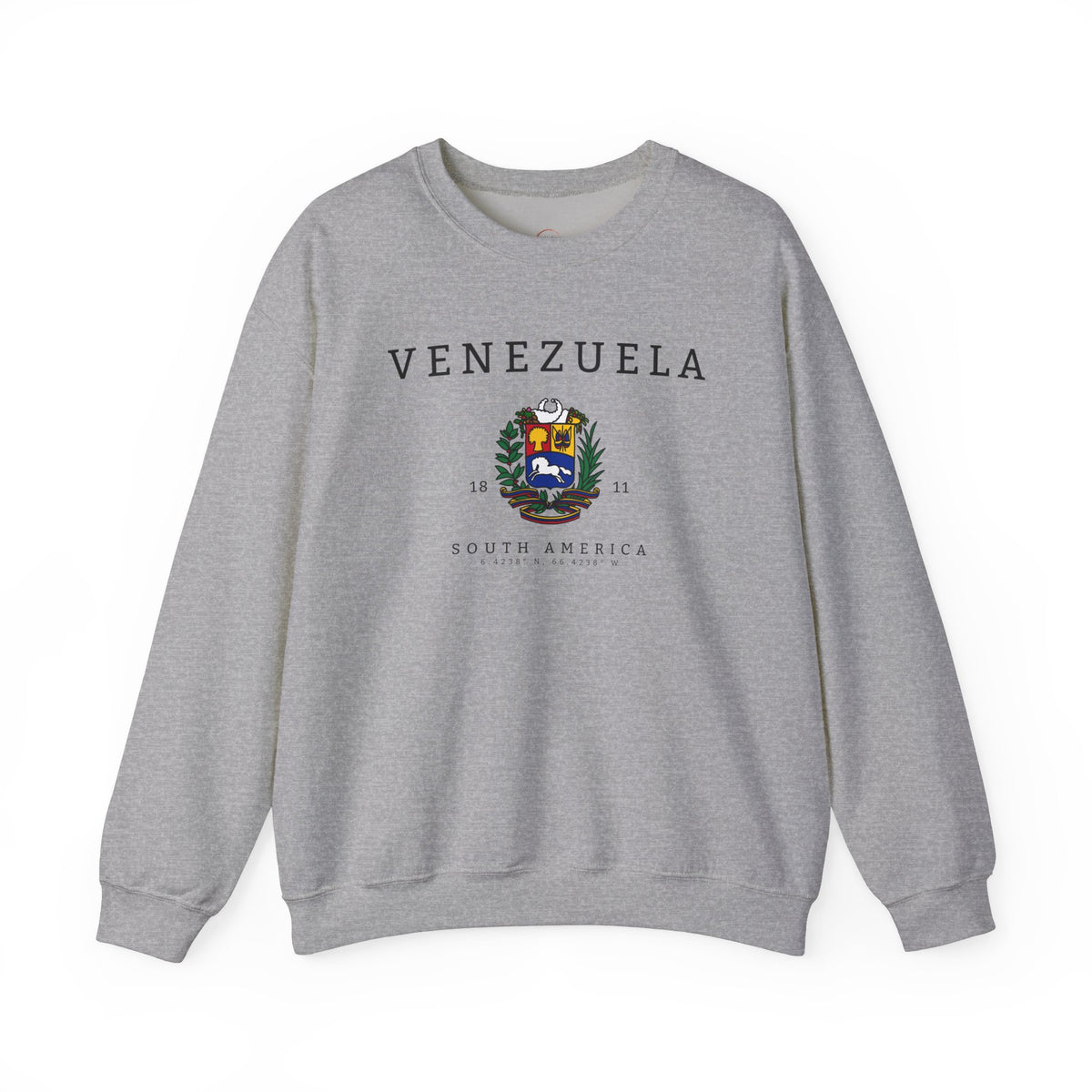Venezuela Sweatshirt - South American Gift, Unisex Crewneck Jumper, Venezuela
