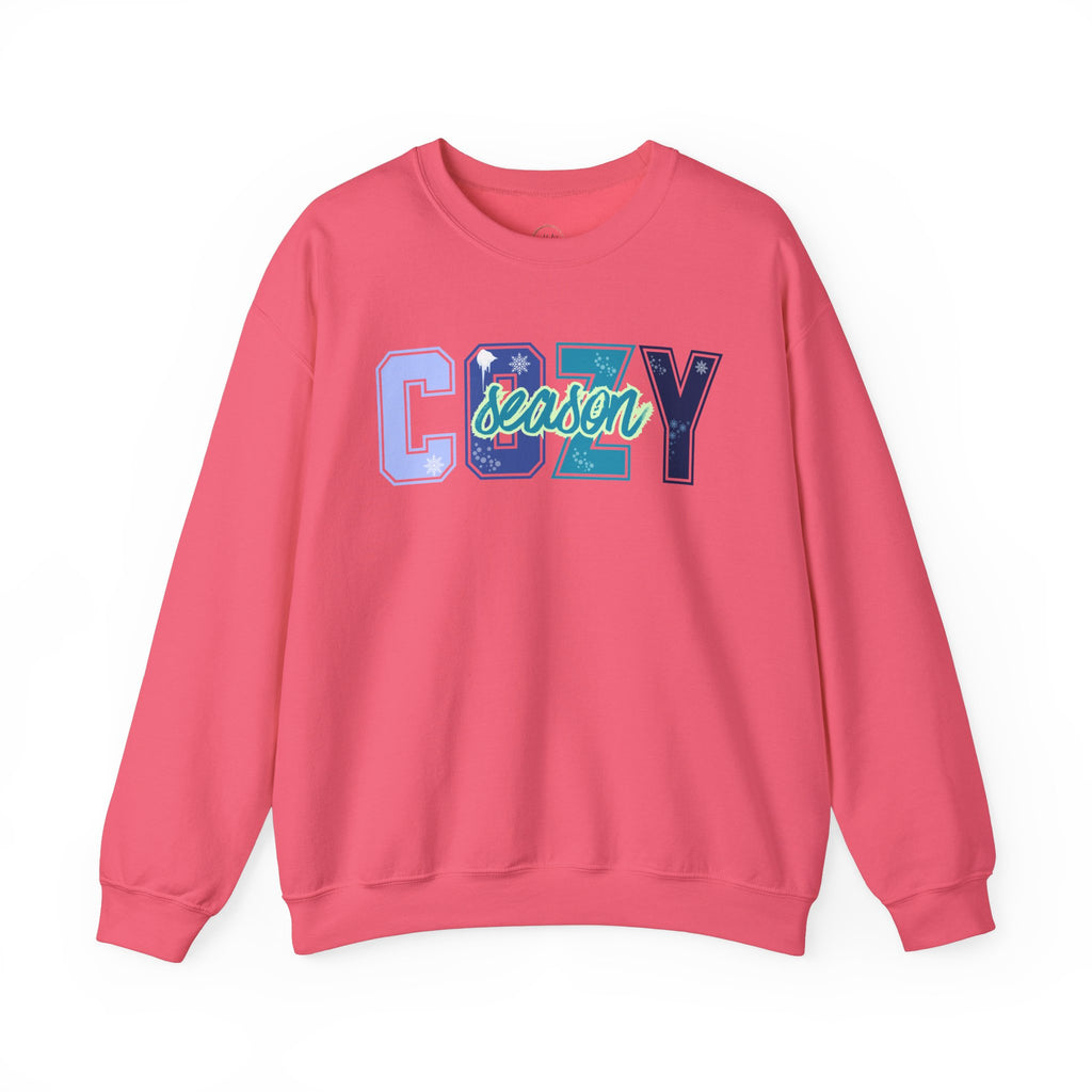Cozy Season Sweatshirt, Fall Comfort Crewneck Pullover, Autumn Sweater, Unisex