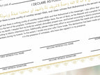 Conversion Certificate, Muslim Conversion Certificate, Shahada Certificate, Convert Certificate, Editable, Printable, Instant Download. CC2