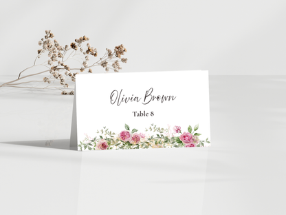 Wedding Thank you Card, Menu Card, Table Card. WI296