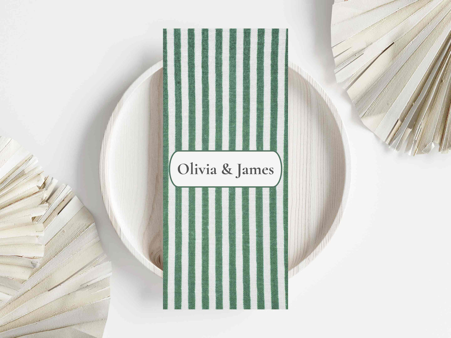 menu card