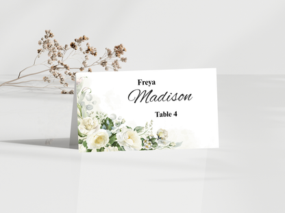 Wedding Thank you Card, Menu Card, Table Card. WI361