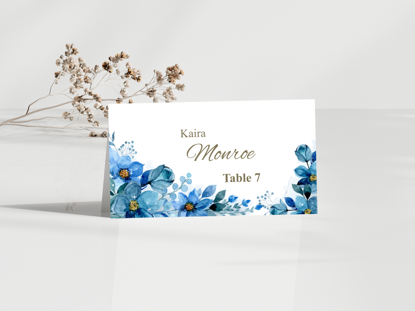 Wedding Thank you Card, Menu Card, Table Card. WI311