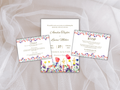 Wedding Invitation Set, RSVP, Wedding Invitation, Details, Editable, Template, WI259