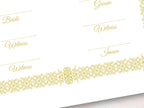 Luxury Nikkah Certificate, Premium A4 Islamic Wedding Contract, Nikkah Nama, Muslim Marriage Certificate, Personalised Names, A4, A3. NN277