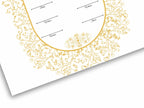 Luxury Nikkah Contract, Digital Printable Personalised Customised Nikkah Certificate, Custom Nikah Nama, Islamic Wedding Contract. NN156