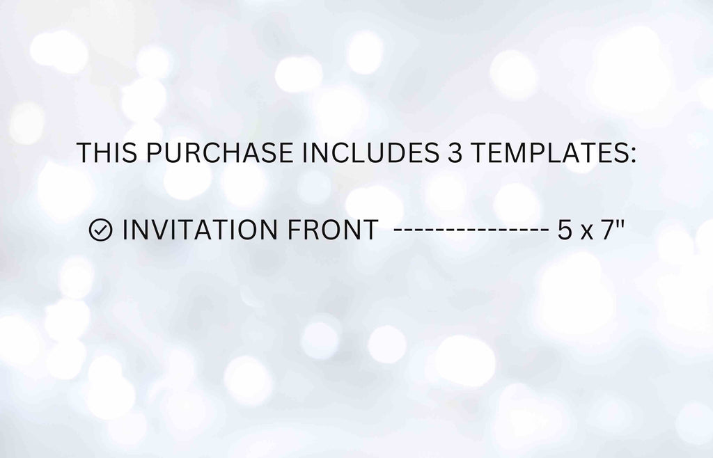 Bridal Shower Invitation template, Elegant Bridal Shower Invitation, Bridal Shower Flower Invite. WS39