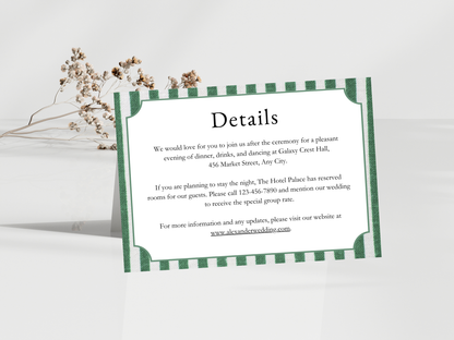 Wedding Invitation Bundle, RSVP, Menu Card, Reception Card, Details Card. Wedding Bottle Label. WI290