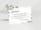 Wedding Invitation, RVSP, Details Template, Instant Download MTC402