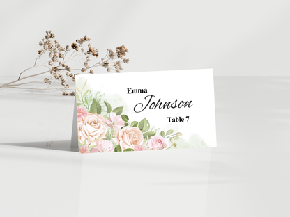 Wedding Thank you Card, Menu Card, Table Card. WI343