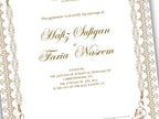 Luxury Nikkah Contract, Digital Printable Personalised Customised Nikkah Certificate, Custom Nikah Nama, Islamic Wedding Contract. NN157