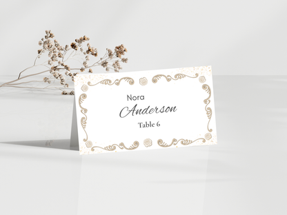 Wedding Thank you Card, Menu Card, Table Card. WI305