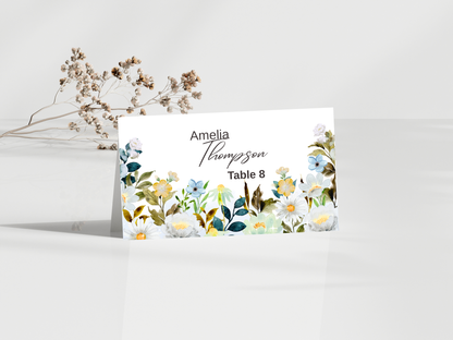 Wedding Thank you Card, Menu Card, Table Card. WI314