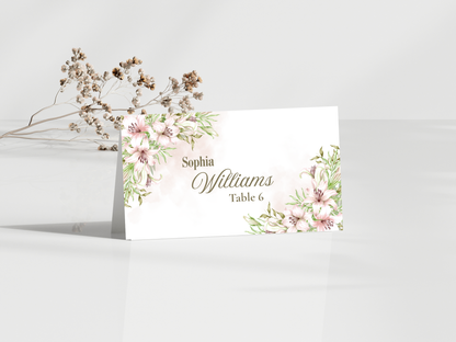Wedding Thank you Card, Menu Card, Table Card. WI302