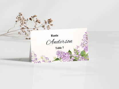 Wedding Thank you Card, Menu Card, Table Card. WI346